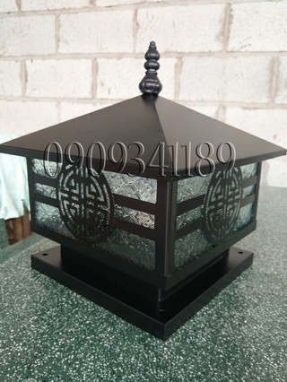 (RẺ VÔ ĐỐI)ĐÈN TRỤ CỔNG Phi 300(tặng bóng)