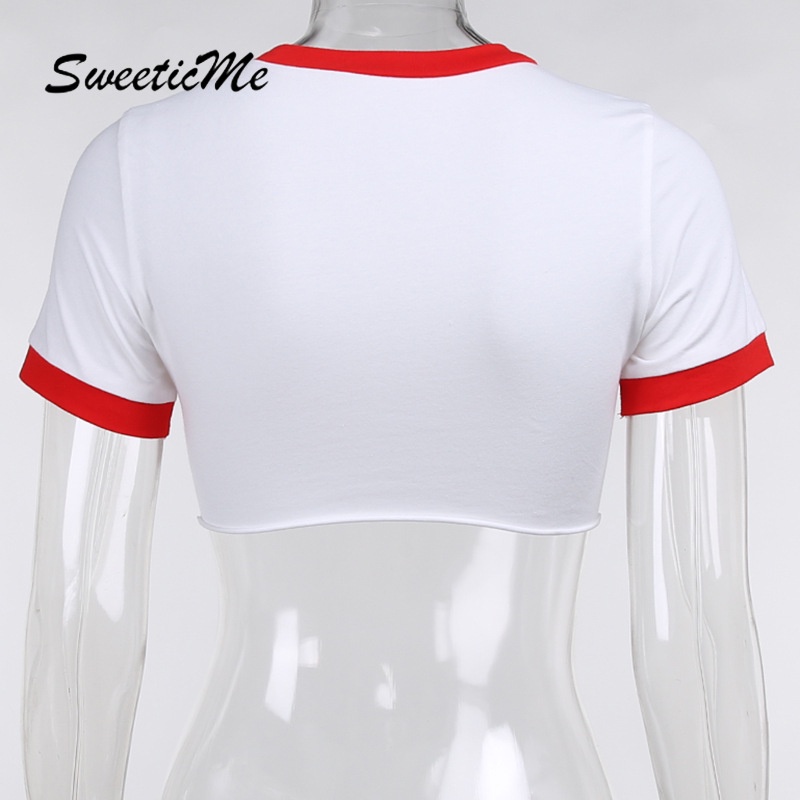 Áo Thun Tay Ngắn In Chữ Thiết Kế Mới Quyến Rũ Thời Trang Dành Cho Nữ 2021 | BigBuy360 - bigbuy360.vn