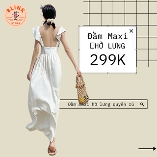 [Có sẵn] ĐẦM MAXI HỞ LƯNG QUYẾN RŨ | BEST SELLER | HOT TREND DU LỊCH