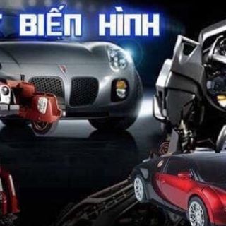 Ô tô biến hình rô bốt cho bé