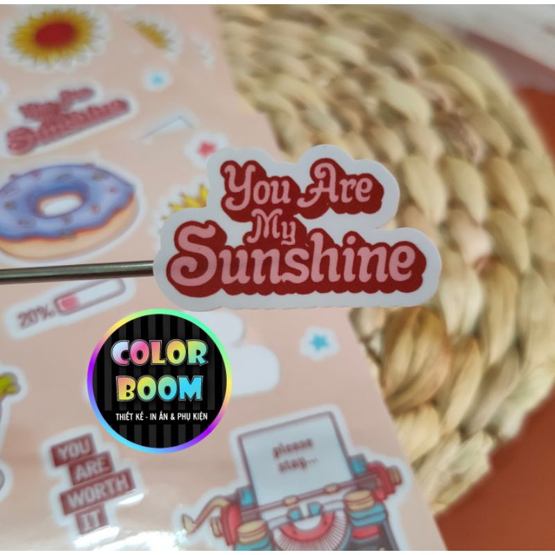 In Sticker Theo Yêu Cầu Cắt Bế Sẵn - Kích thước 12*18cm