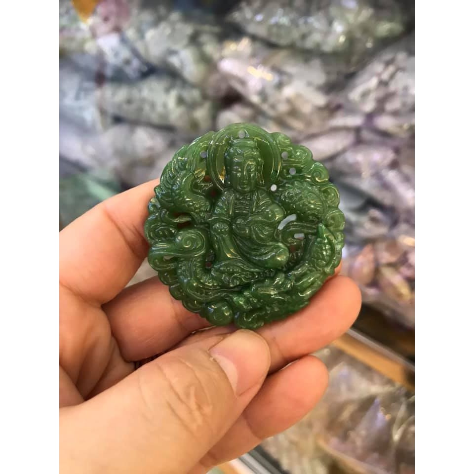 MẶT ĐÁ BỘI PHẬT BÀ QUAN ÂM ĐÁ BÍCH THIÊN NHIÊN