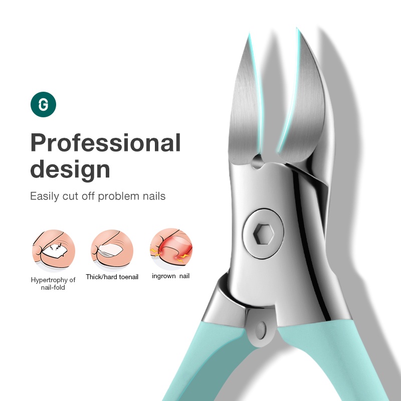 Kifim bấm móng tay/chân MR.GREEN bằng thép không gỉ dày tiện lợi