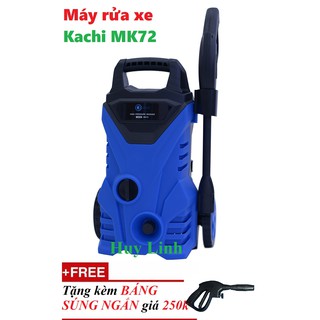 Máy phun xịt rửa xe Kachi MK72 - Tặng kèm báng súng ngắn