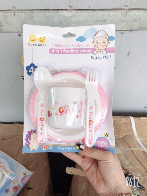 Bộ bát thìa 4 chi tiết