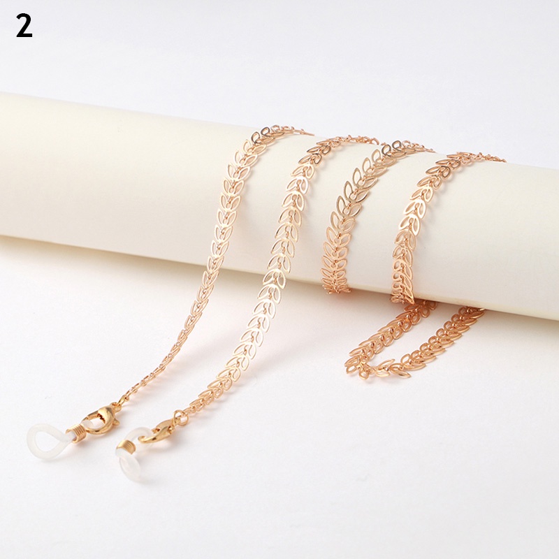 Dây Đeo Kính Bằng Kim Loại Đa Năng Phong Cách Âu Mỹ Thời Trang