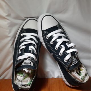 Converse nữ real 2 hand chính hãng low black white size 37,5