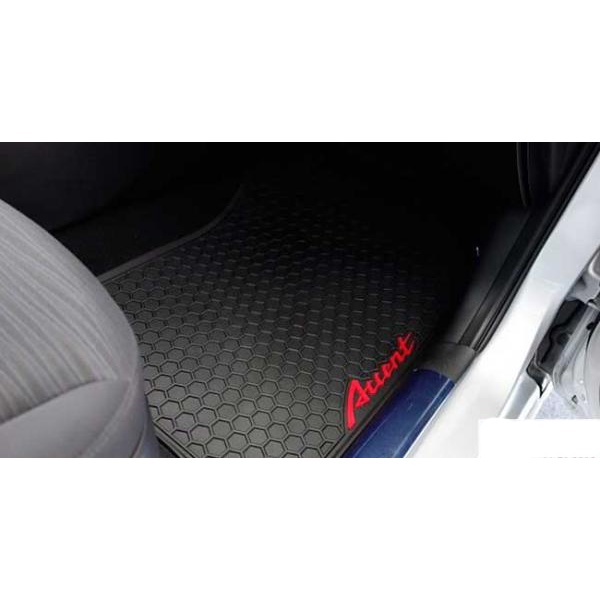 Thảm Lót Sàn Cao Su Cho Xe Hyundai Accent 2018 đến 2022 mẫu Tổ ong Cao cấp-không mùi ,cao su đúc nguyên khối,chuẩn form