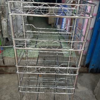 Kệ chén 5 tầng 40×60 inox
