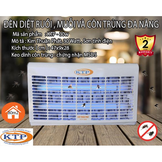 Đèn diệt côn trùng KTP-30W