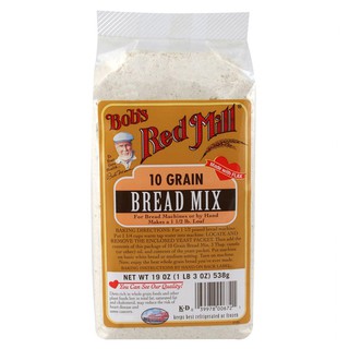 Bột bánh mỳ 10 loại hạt Bob's Red Mill 10 grain bread mix 538g (có sẵn men)