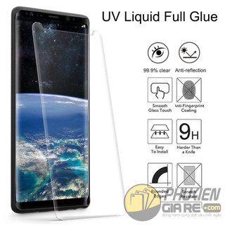 Kính cường lực full keo UV dành cho Galaxy Note 8