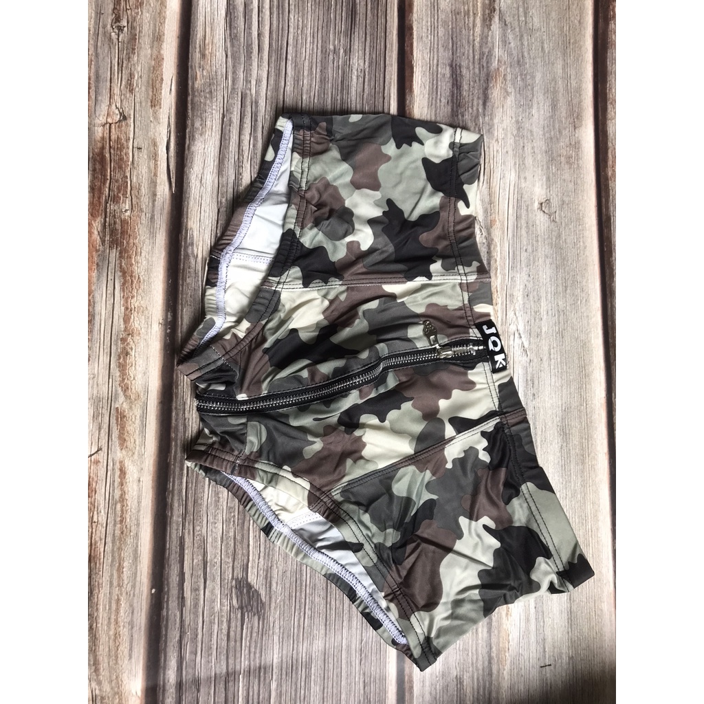 [free ship 50k + che tên đơn hàng] quần lót nam, quần lót boxer nam có khóa kéo thời trang JQK (hình chụp tại shop)