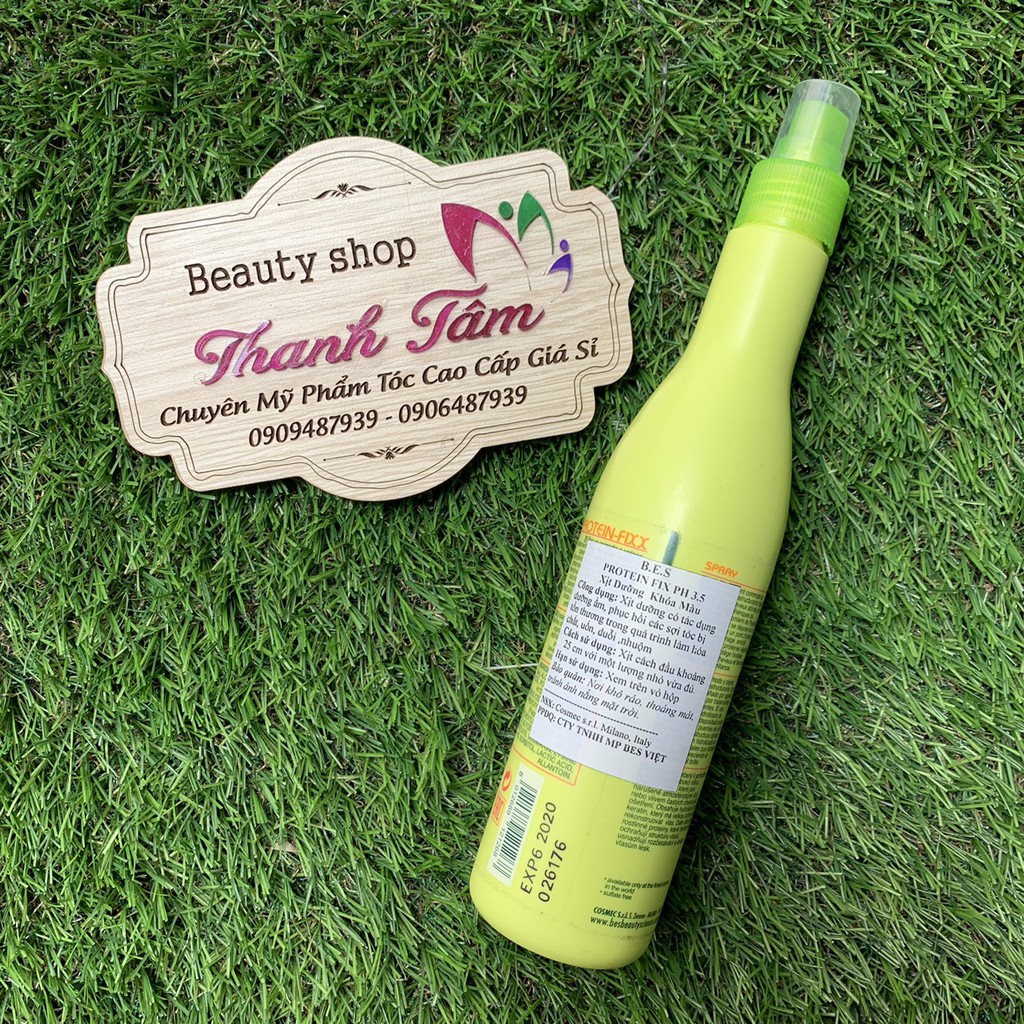 Xịt dưỡng khóa màu Bes Hergen Protein Fixx pH 3.5 250ml | BigBuy360 - bigbuy360.vn