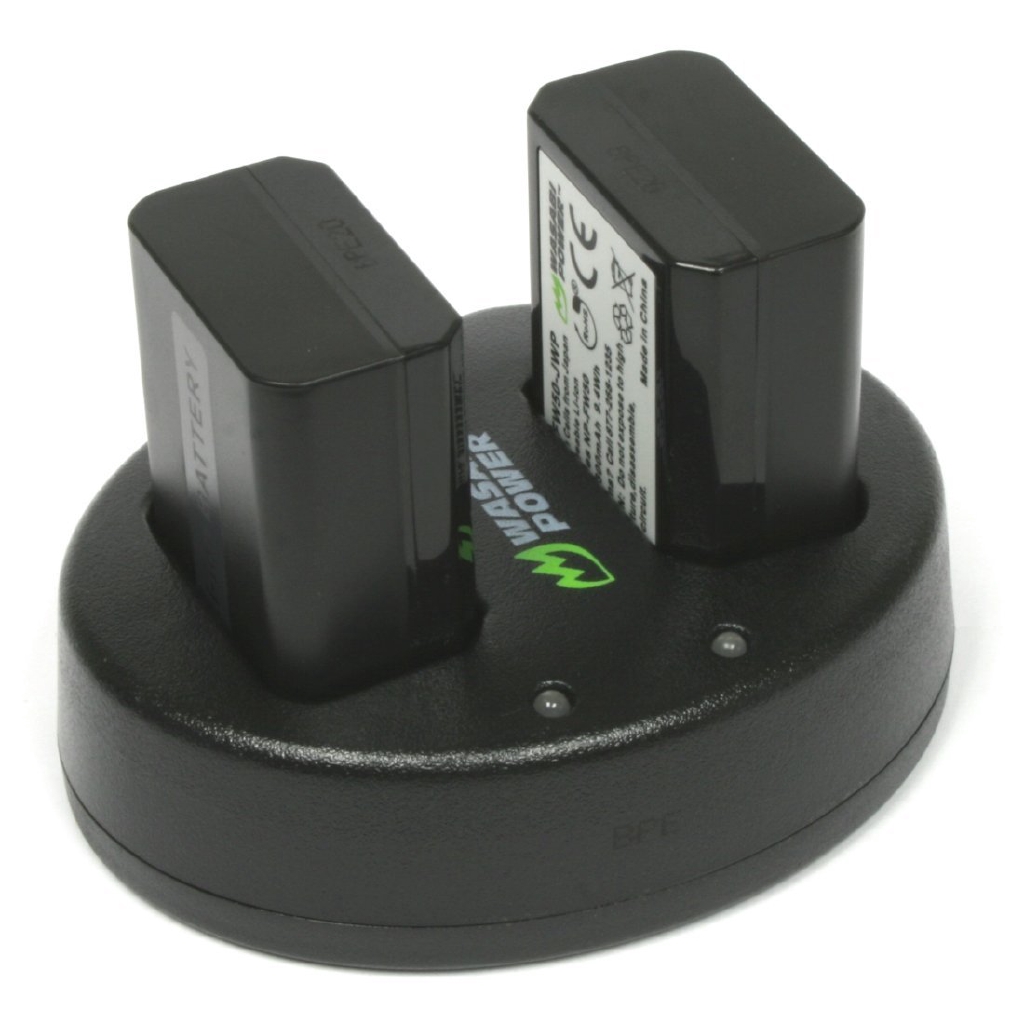 Bộ 2 Pin Và Sạc Wasabi NP-FW50 Cho Sony A6000 / A6100 / A6300 / A6400 / A6500 / A7 / A7M2 / A7R / A7RM2 / A7S / A7S2 NEX