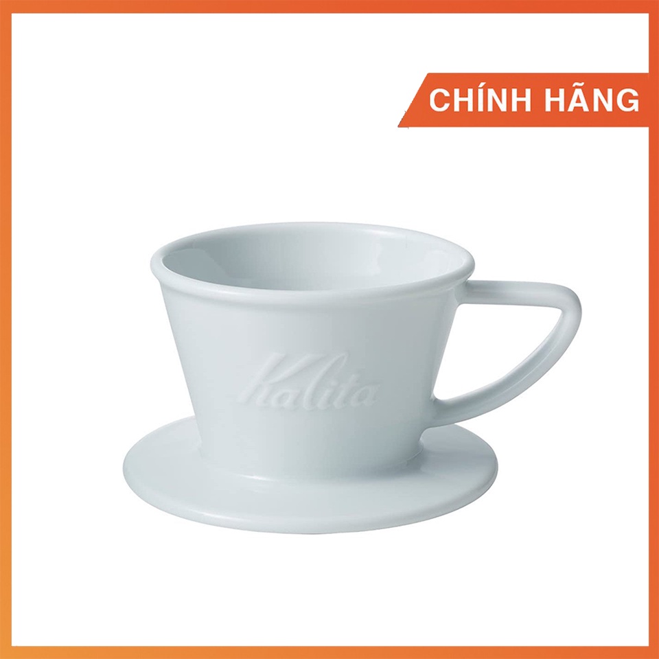 Phễu Kalita Wave sứ trắng Hasami Nhật Bản - size 155