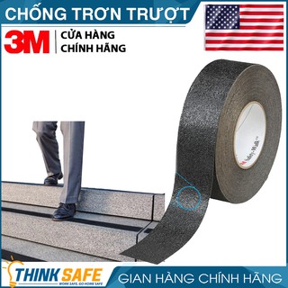 Băng keo chống trơn trượt 3M 610 keo dán chống trơn nhà tắm, tăng độ nhám chống trượt cầu thang - Màu đen