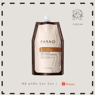 Dầu hấp ủ tóc Faraci siêu mềm mượt phục hồi tóc hư tổn siêu thơm 500ml