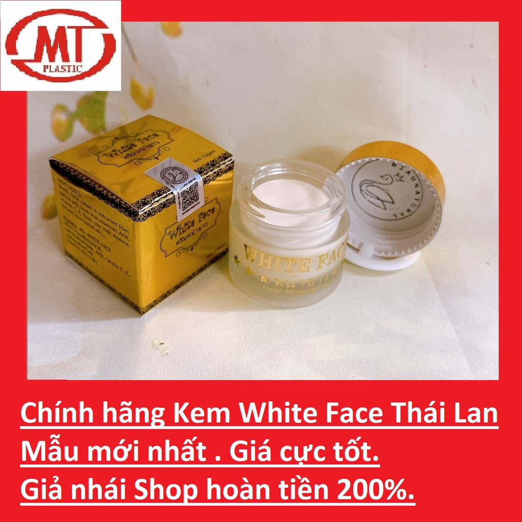 [chính hãng ] Kem white face Thái Lan dưỡng trắng da đánh bay mụn nám hộp 10g,25g mẫu mới nhất | BigBuy360 - bigbuy360.vn