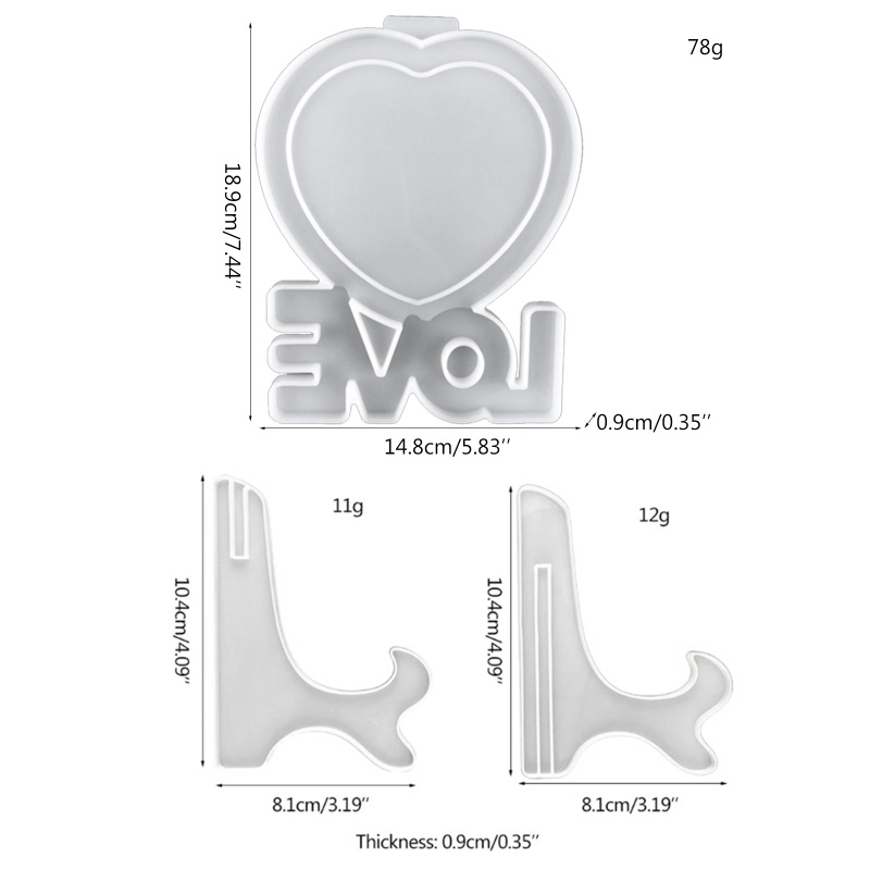 Giá Đỡ Trưng Bày Khung Ảnh Chữ Super Love Độc Đáo Tiện Dụng