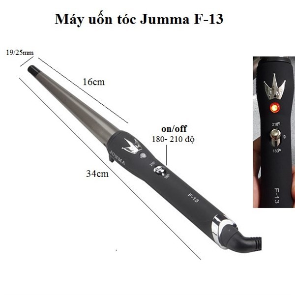 Máy Uốn Xoăn Sóng Nước JUMA F13