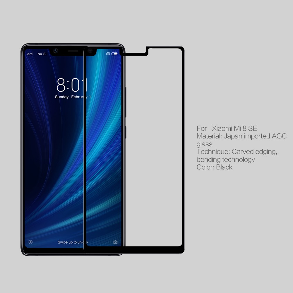 Kính Cường Lực 3d Bảo Vệ Màn Hình Cho Xiaomi Mi 8 Se