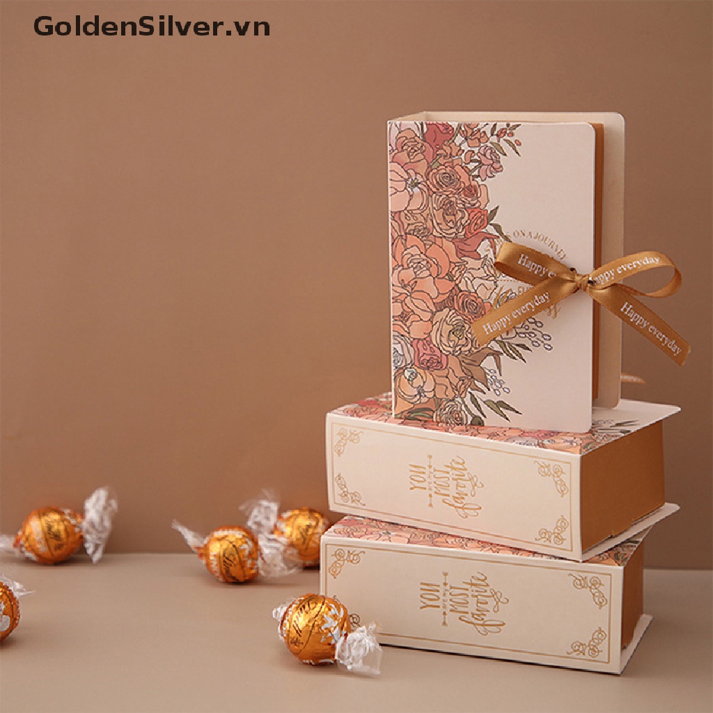 Bộ 5 Hộp Quà Giấy Kraft Thiết Kế Đơn Giản Sáng Tạo