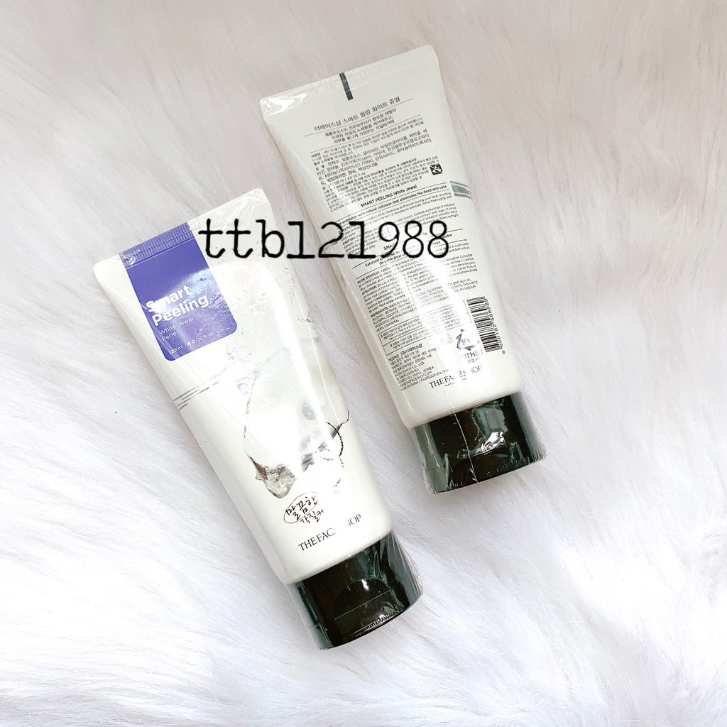 Tẩy Tế Bào Chết The Face Shop Ngọc Trai + Đường Đen Smart Peeling