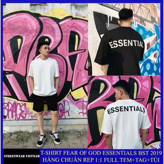 ✅ [FOG] Áo Tee FOG Essentials SS19 phản quang bản cao cấp full tem+tag+túi, áo Tee Fear of God