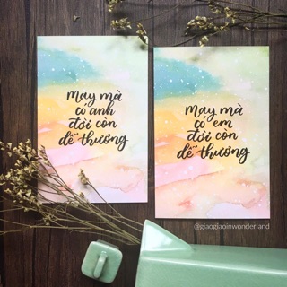 Thiệp May mà có anh/em, đời còn dễ thương