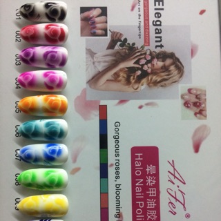 Sơn gel loang siêu đẹp