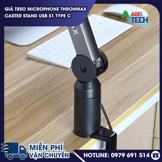 [HÀNG CHÍNH HÃNG] Giá Treo Microphone Thronmax Caster Stand USB S1 Type C - Bảo Hành 12 Tháng