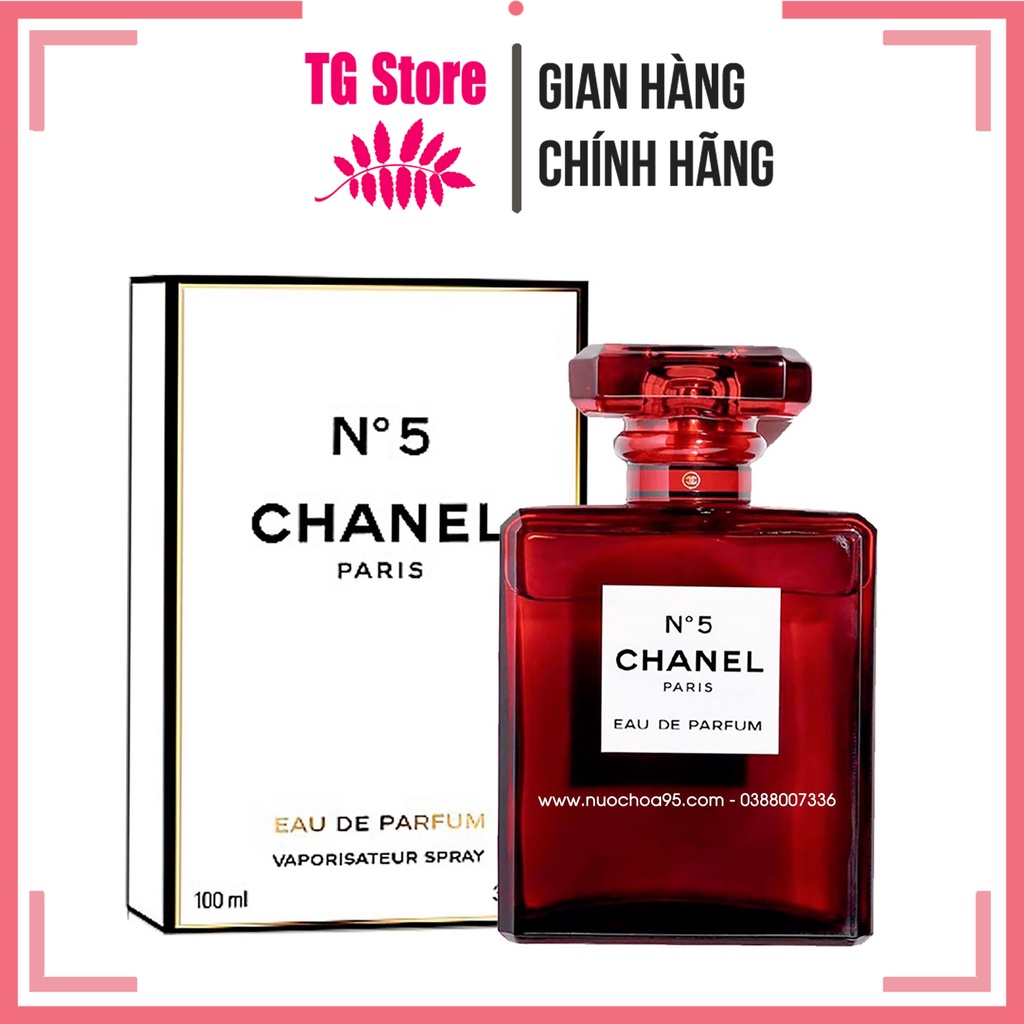 Nước Hoa Nữ Chanel No5 Đỏ 100ml Hương Thơm Ngọt Ngào Nước Hoa Chanel N5 Đỏ