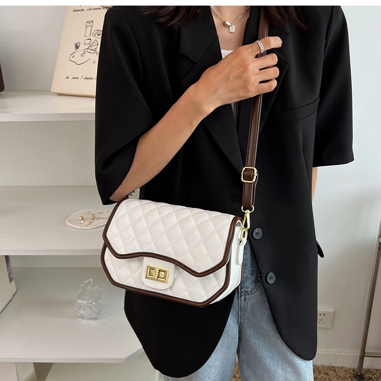 Túi đeo vai IELGY dáng vuông size nhỏ thêu họa tiết độc đáo thời trang cho nữ