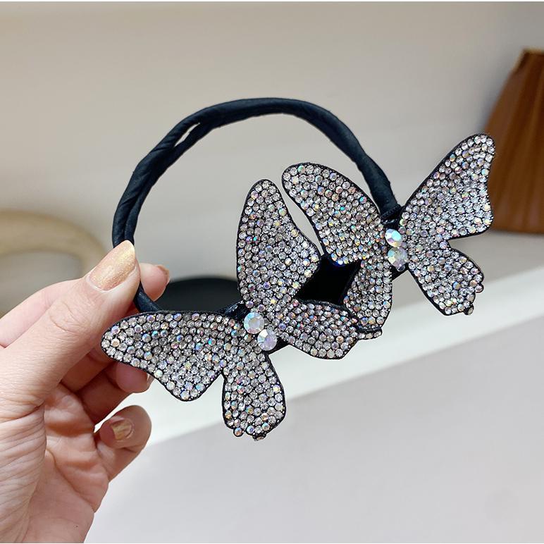 Kẹp Tóc Hình Bướm Lấp Lánh Xinh Xắn Thời Trang Dành Cho Nữ