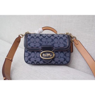Túi COACH RILEY CROSSBODY BAG denim xuất dư❤️❤️