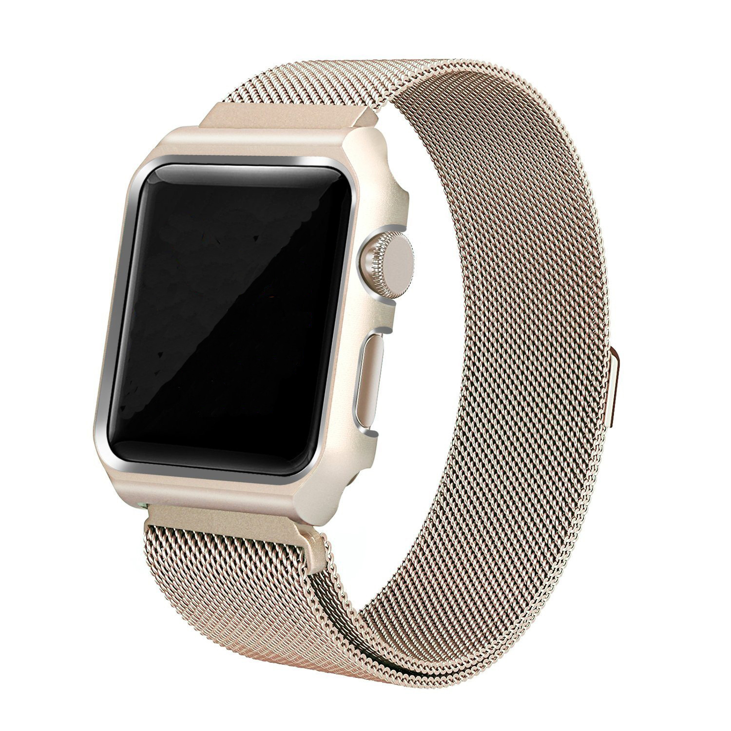 Dây Đeo Inox Kèm Khung Cho Đồng Hồ Thông Minh Apple Watch