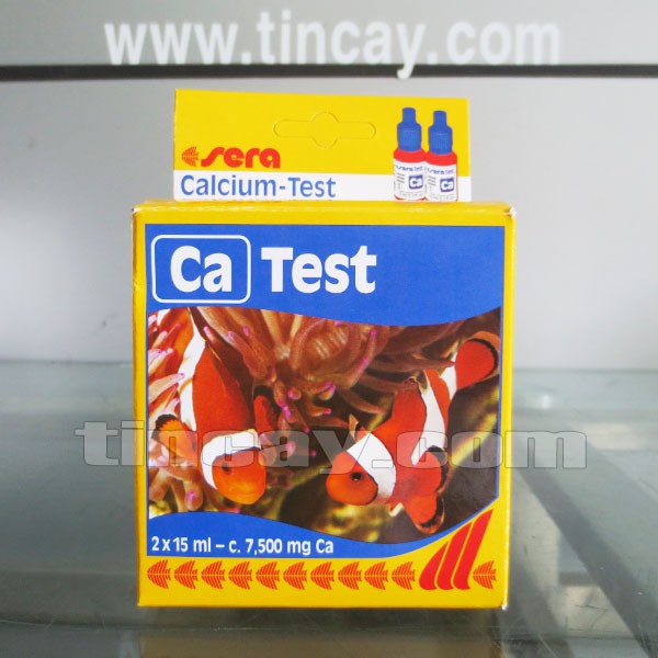 Test Canxi cho ao tôm - Kiểm tra Canxi trong môi trường nước - Test Ca
