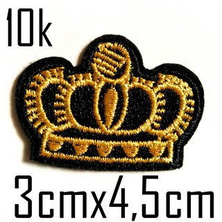 Stiker vải, patch ủi vương miện