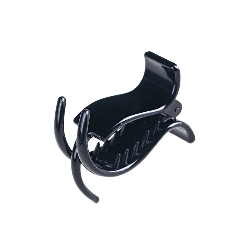 Kẹp càng cua 3 răng 3 màu đen, vàng, trắng cho nữ giá sỉ