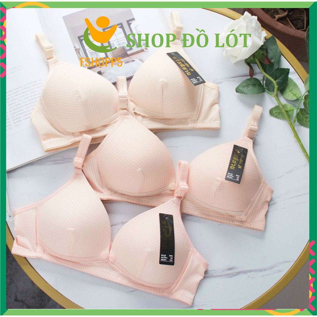 Áo lót bà bầu và cho con bú chống chảy xệ FSHOPP5 Bra nữ sau sinh không gọng kháng khuẩn cao cấp