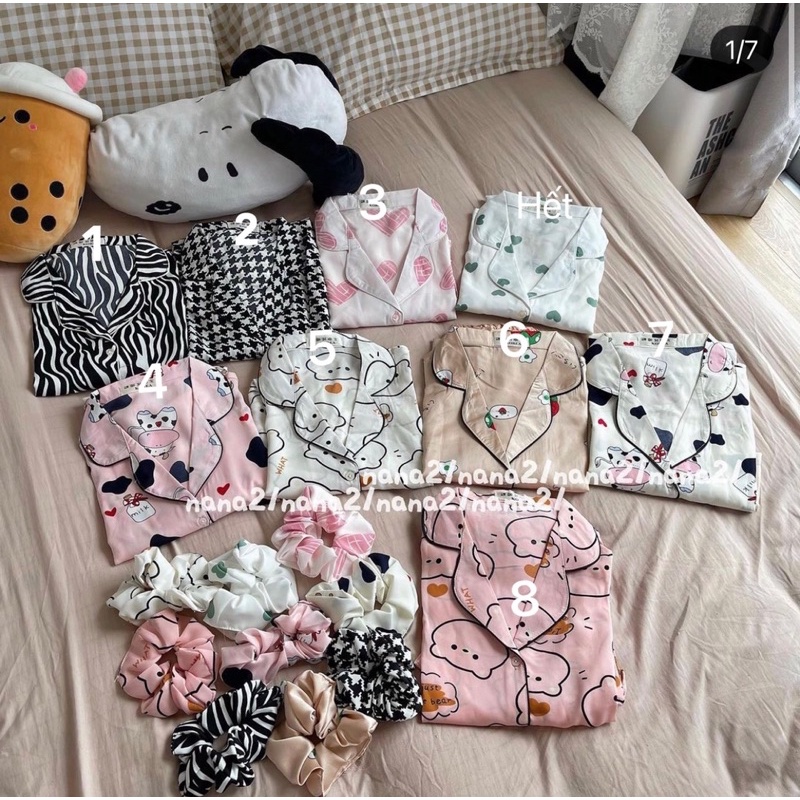 Set pijama (nhiều hình)