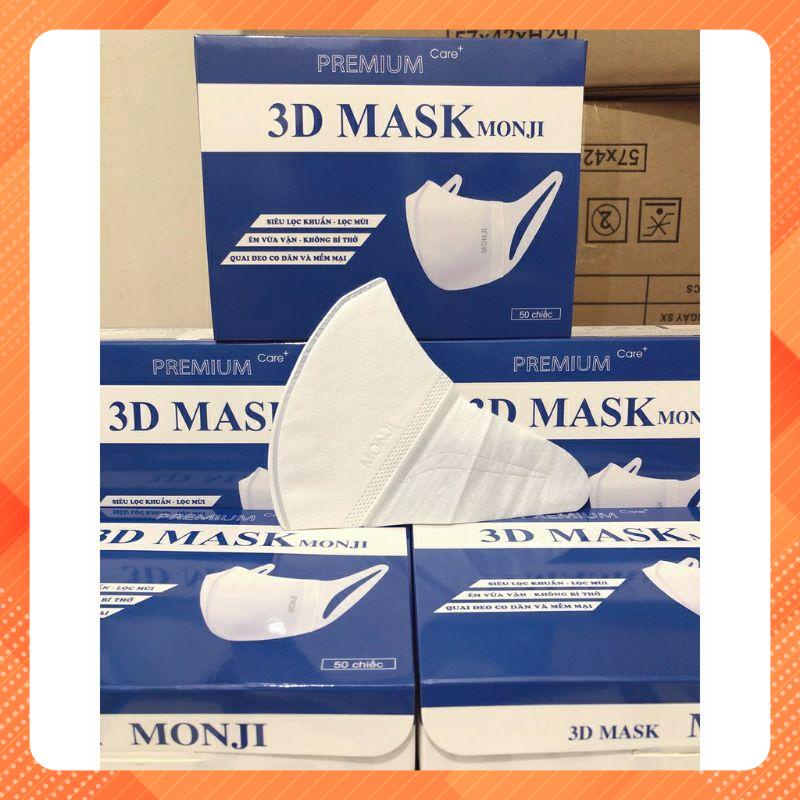 [FREESHIP] Khẩu Trang 3D Mask Diệu Linh Công Nghệ Nhật Bảnhộp 50c ôm sát mặt