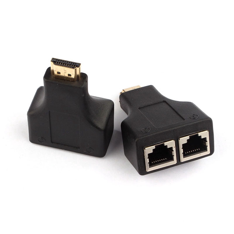 Đầu nối mở rộng cổng HDMI giắc RJ45 tiện dụng cho Cat-5e/6