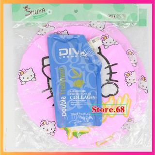 [ Xả Kho ] DẦU HẤP PHỤC HỒI COLLAGEN DIVA 500ml