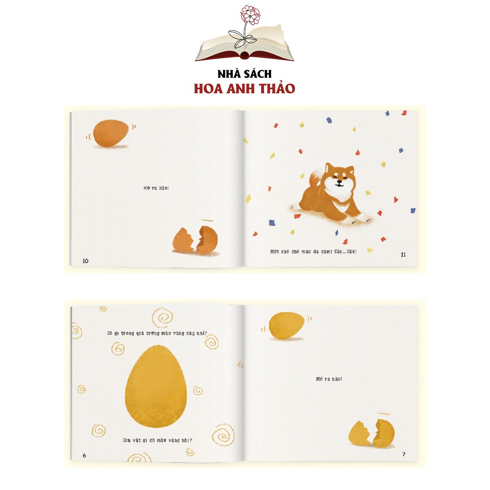 Sách Ehon Nhật Bản - Điều kỳ diệu của màu sắc (Combo 4 cuốn)