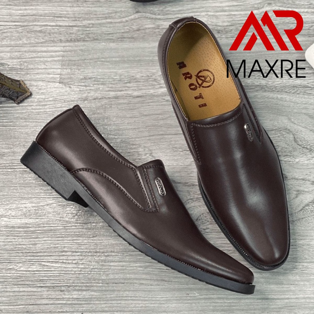 Giày Tây Nam MAXRE Dáng Lười Chất Da Đẹp Cao Cấp,Đế Khâu Cực Bền Form Mọi Công Sở Sang Trọng- M519-N sp19