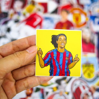 Set 100 Sticker hình dán bóng đá | hàng thương hiệu