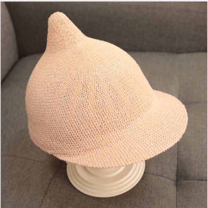 Mũ cói cho bé hình củ tỏi size 48cm,52cm