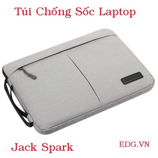 Túi Chống Sốc Laptop 13" Jack Spark . Màu Trắng xám